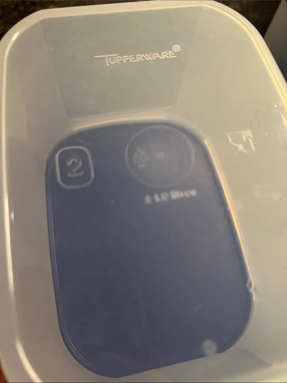 Tupperware image features